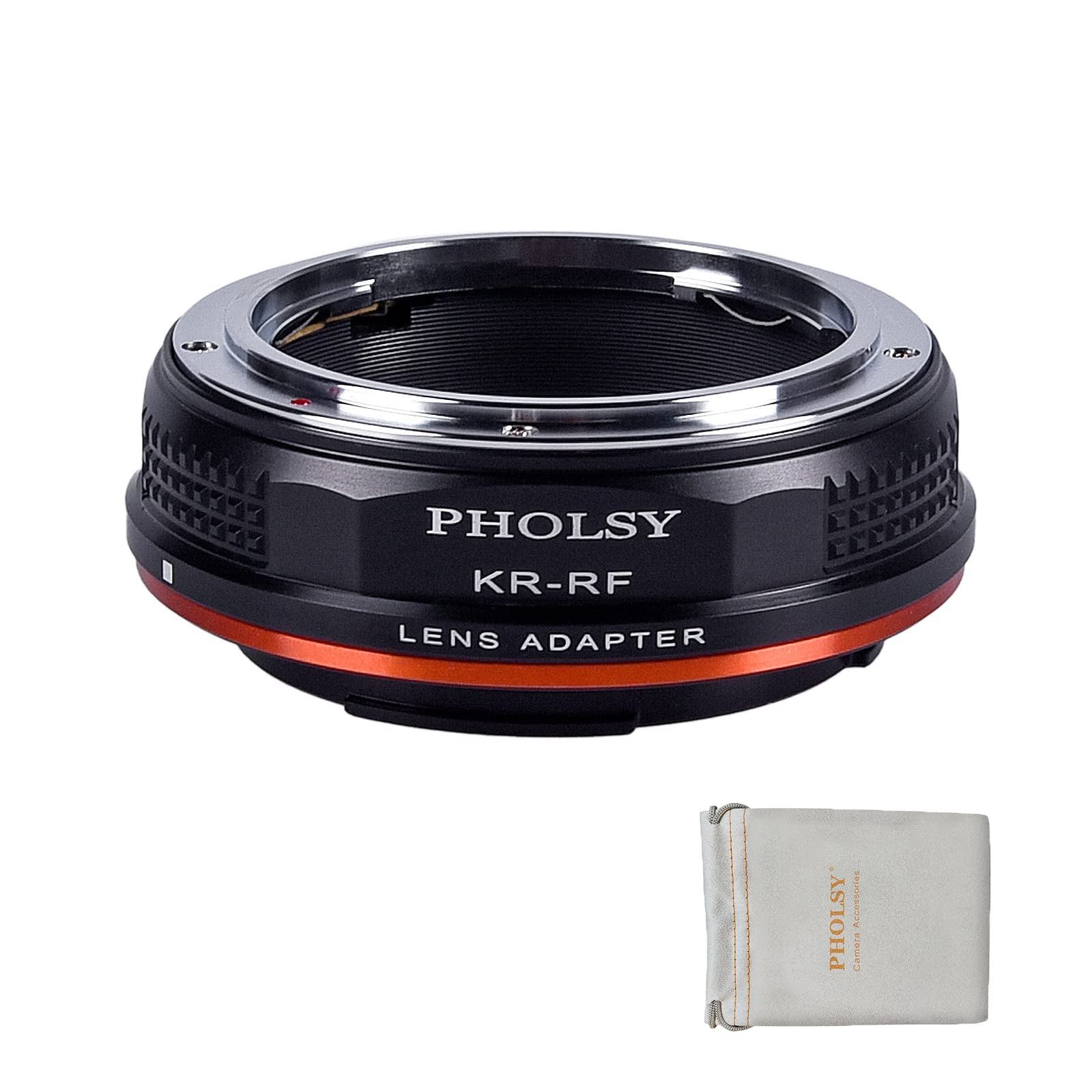 PHOLSY Lens Mount Adapter Compatible with Konica AR Lens to Canon EOS RF Mount Camera Body for EOS R8, R50, R6 Mark II, R7, R10, R3, R5, EOS R5C, EOS R6, EOS R, EOS RP