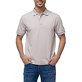 GENUWII Men's Polo Shirts Collared Golf Shirt Performance T-Shirt Sport Button Down Tee Summer Casual Shirt