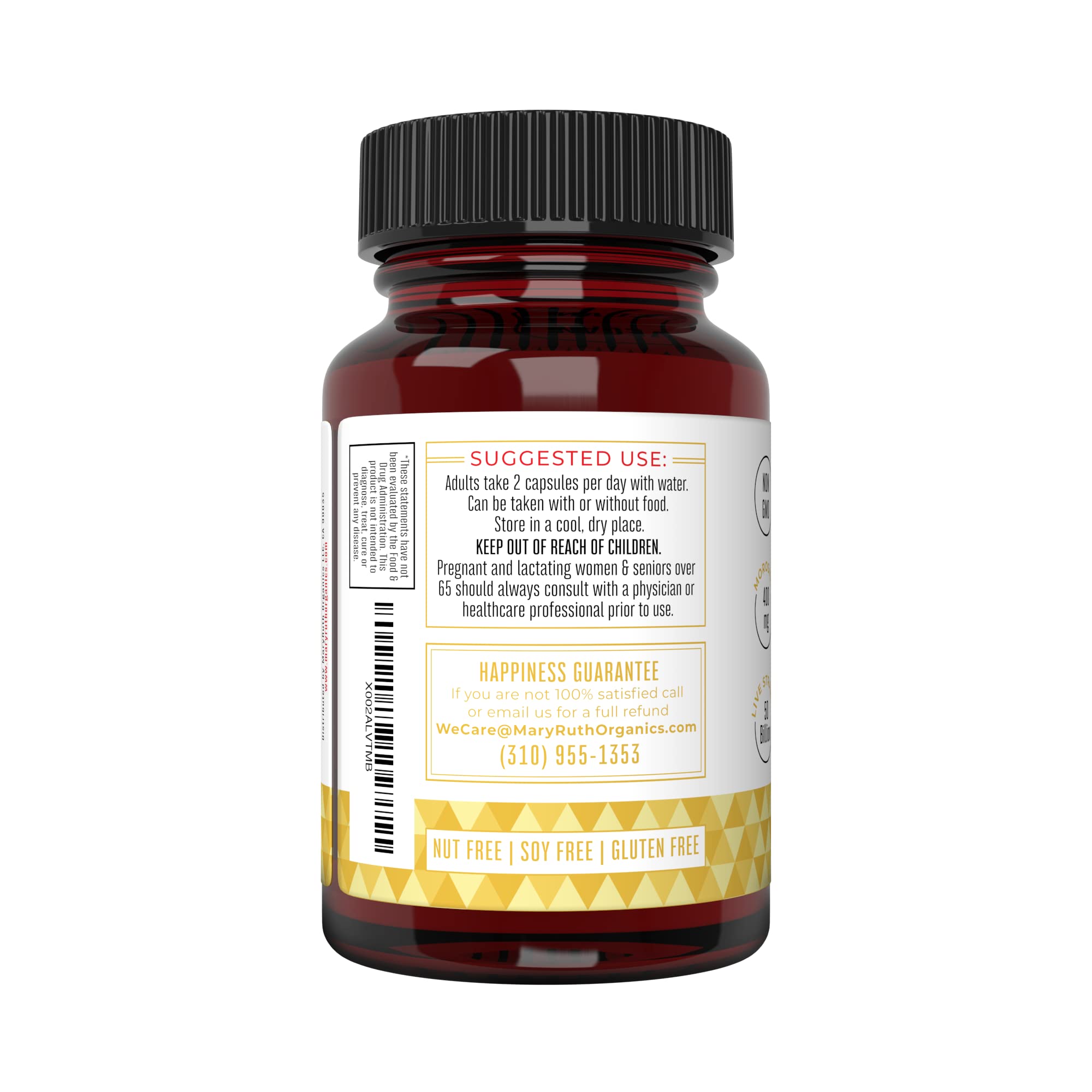 MaryRuth's, Probiotics, Weight+Management, 50 Billion, 60 Capsules