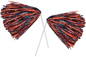 Beistle Blue & Orange Poly Shakers - 512 Strand