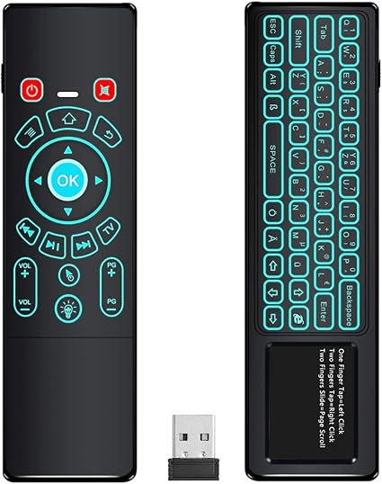 Szilbz 2 4 Ghz Air Maus Fernbedienung Amazon De Computer Zubehor