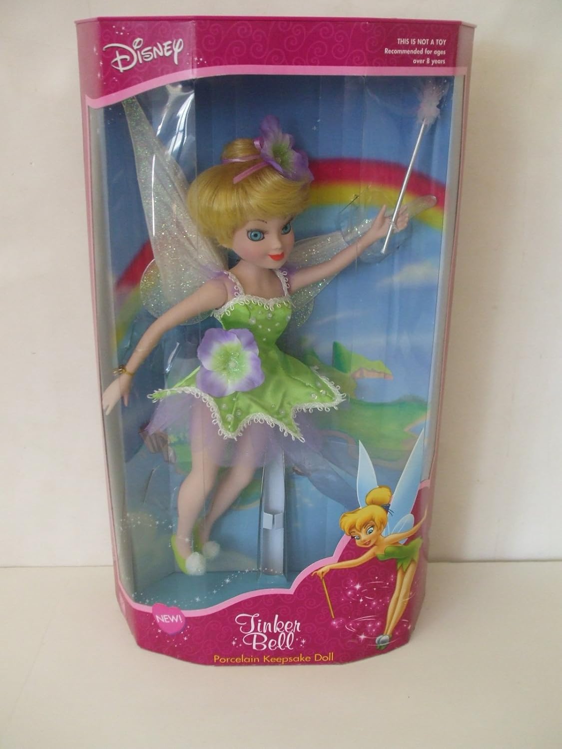 tinkerbell porcelain keepsake doll