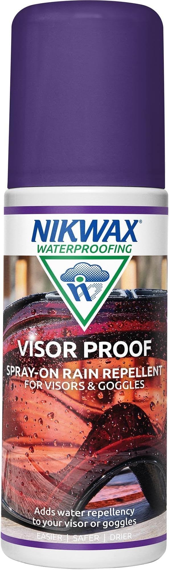 Nikwax Visor Proof 125ml Waterproofing Spray Visor Headgear