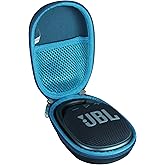 Hermitshell Hard Travel Case for JBL Clip 4 / JBL Clip 5 Portable Mini Bluetooth Speaker (Blue)