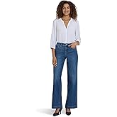 NYDJ Womens Teresa Wide Leg Jeans