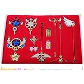 Cardcaptor Cosplay Accessory Jewelry Set in a Collection Box