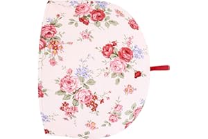 OSOLADY Floral Cotton Tea Cozy Insulated Teapot Cover Portable Lightweight for Household Use