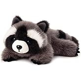 Mushymallow Adorable Raccoon Stuffed Animal Soft Birthday Gifts for Kids | Cute Plush Toy Pocket-Sized Stuffed Raccoon for Boys Girls Adults Christmas Birthday Gifts Desk Decor