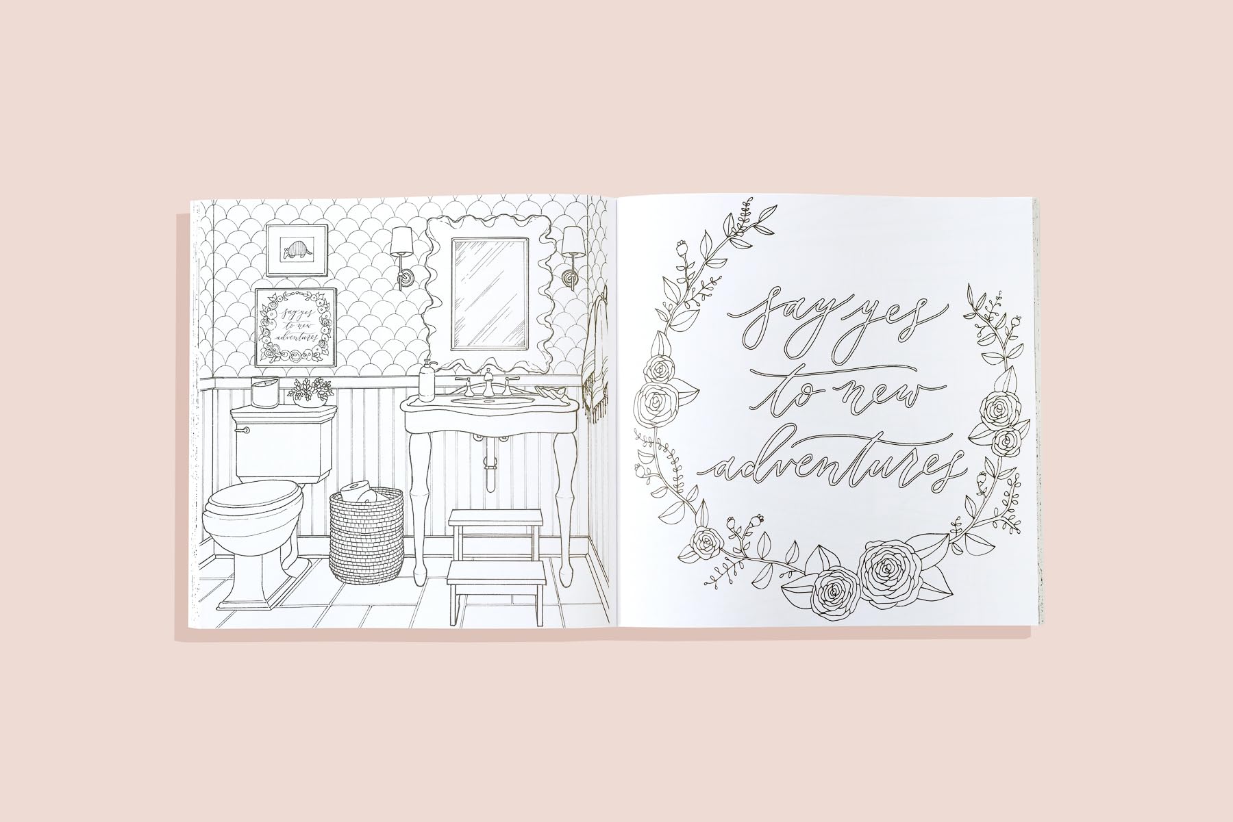 Color At Home: A Young House Love Coloring Book