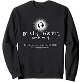 Death Note How to Use It Skull Logo Anime Sweatshirt