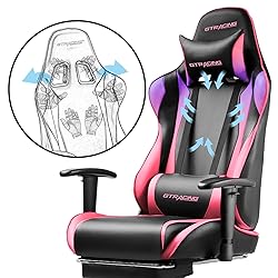 GTRACING Gaming Chair with Footrest, Ergonomic