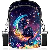 FyLybois Crossbody Purse for Women Cell Phone Bag Casual Shoulder Bags Wallet with Adjustable Strap for Travel