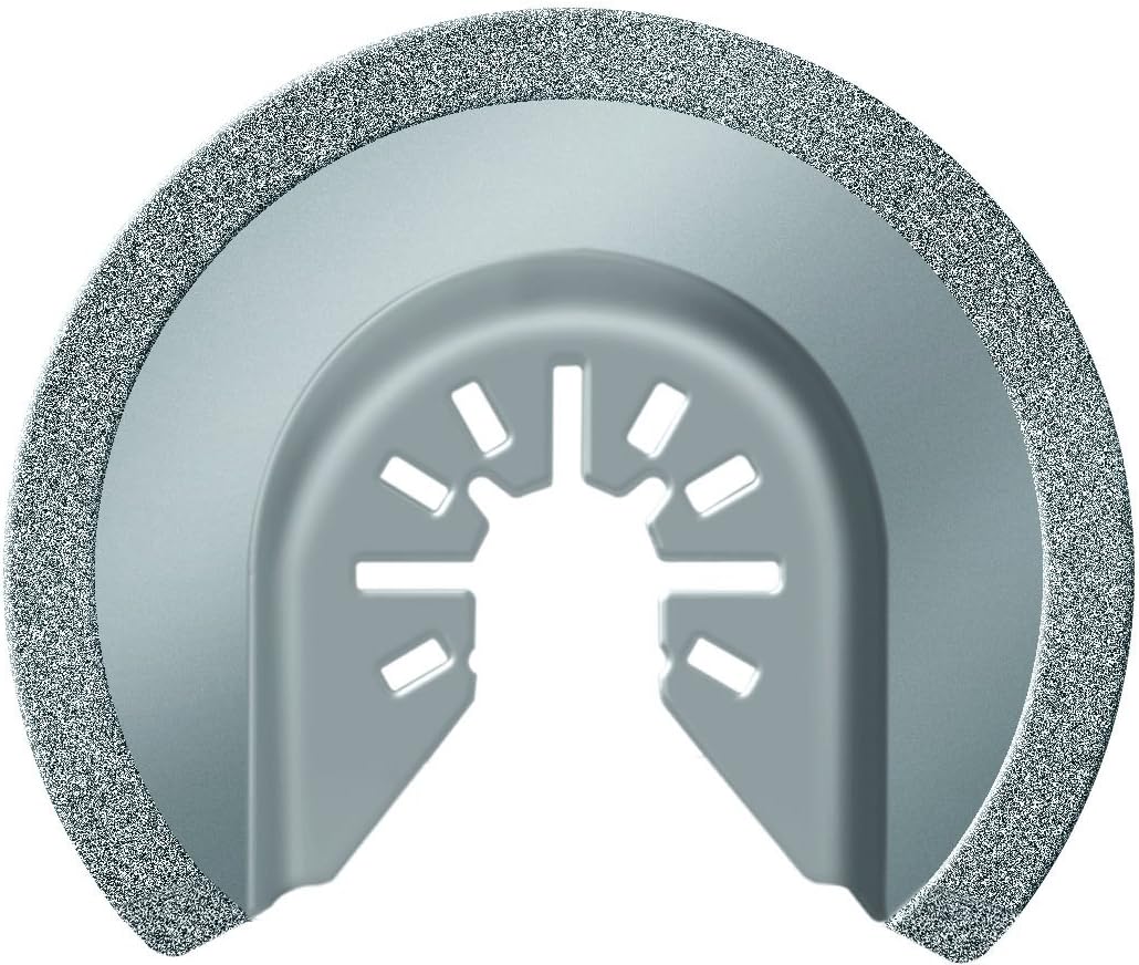 WORX WA4980 Sonicrafter Universal Diamond Coated Segment Saw Blade, silver