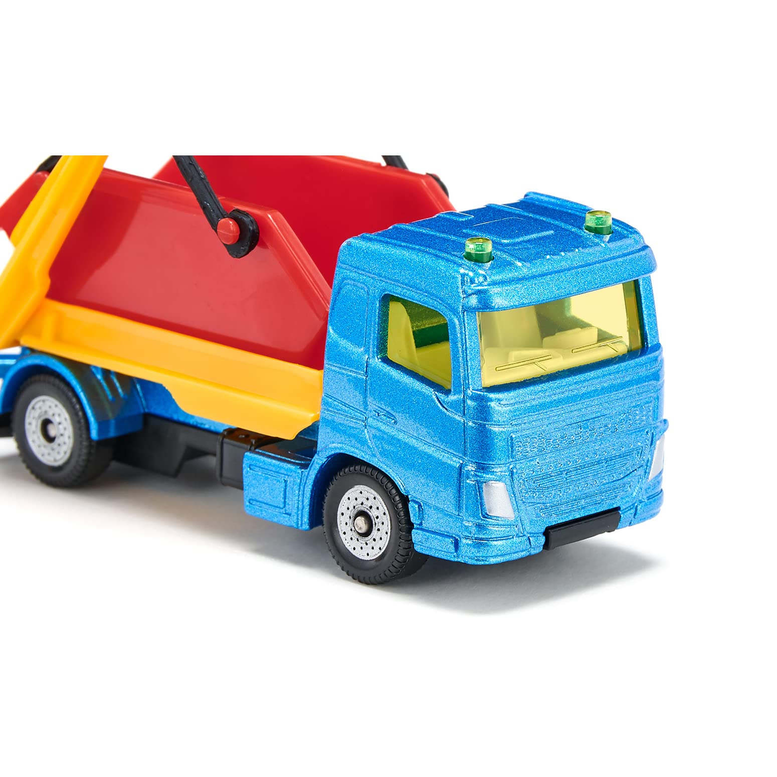 siku 1695, LKW mit Absetzmulde und Anhänger, Spielzeug-LKW, Metall/Kunststoff, Multicolor, Inkl. Container, Bewegliche Absetzeinrichtung 4