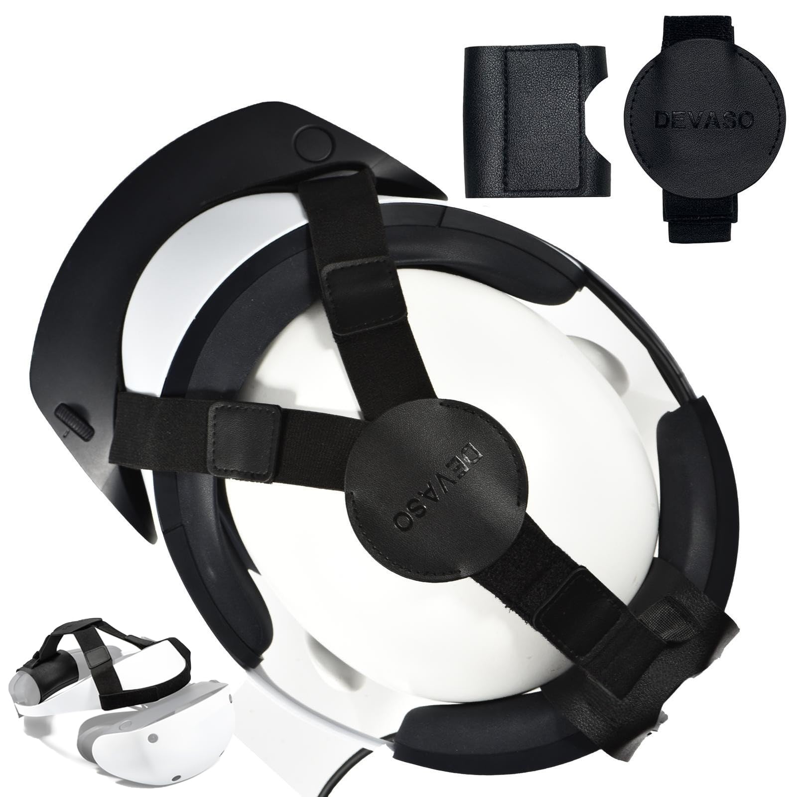 Adjustable Head Strap for Playstation VR2 - Improved Comfort, Superior Stability, and Reduced Gravity - PS5 VR2 Accessories for Enhanced VR Gaming