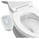 Greenco Bidet Fresh Water Spray Non-Electric Mechanical Bidet Toilet Seat Attachment