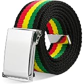 Buckle-Down mens Buckle-down Web Belt Checkered 1.25"