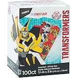 Transformers Bandages - First Aid Supplies - 100 per Pack