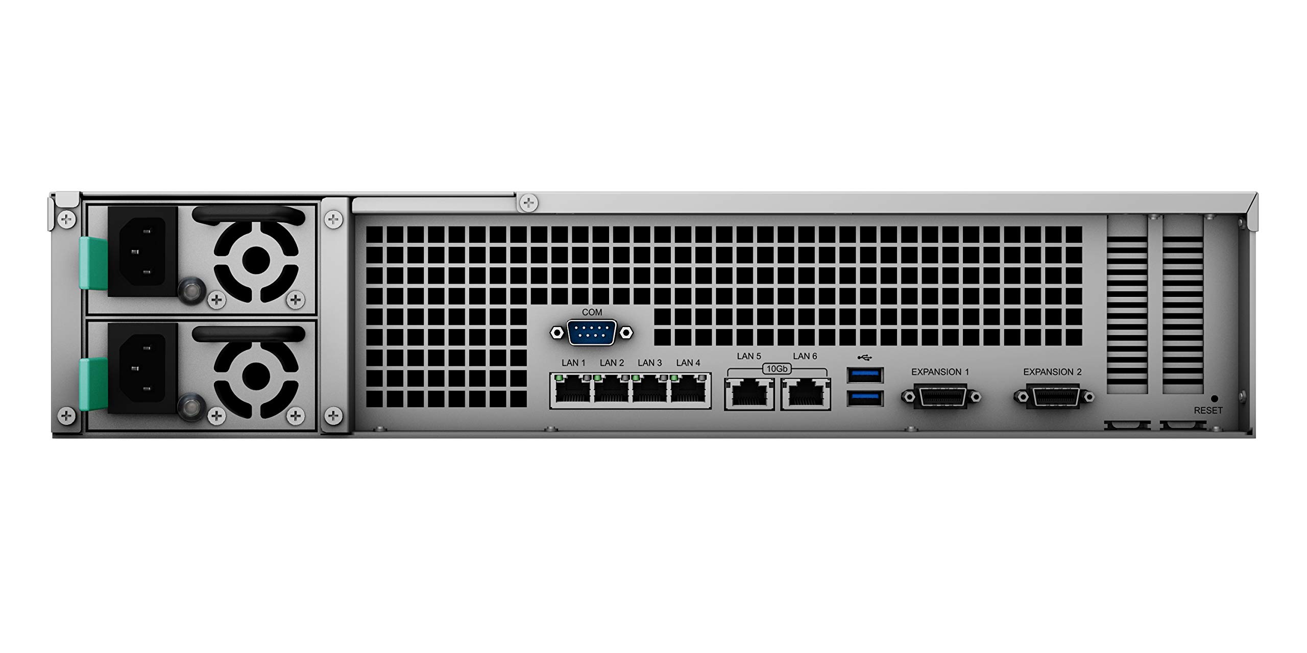 Synology RackStation RS3621xs+ [12-bay / 8-core CPU / 8 GB Memory / Redundant Power Supply] Large Business Virtual Environment Buildable, Authorized Dealer Product