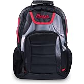 Artist Unknown Radical Dye Sub Bowling Backpack, Black/Red
