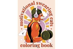 Motivational Swearing CATS: stress relief, relaxation and motivation | coloring book for adults