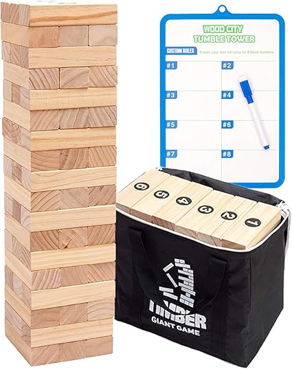 Giant Tumble Tower Game (Stacking 