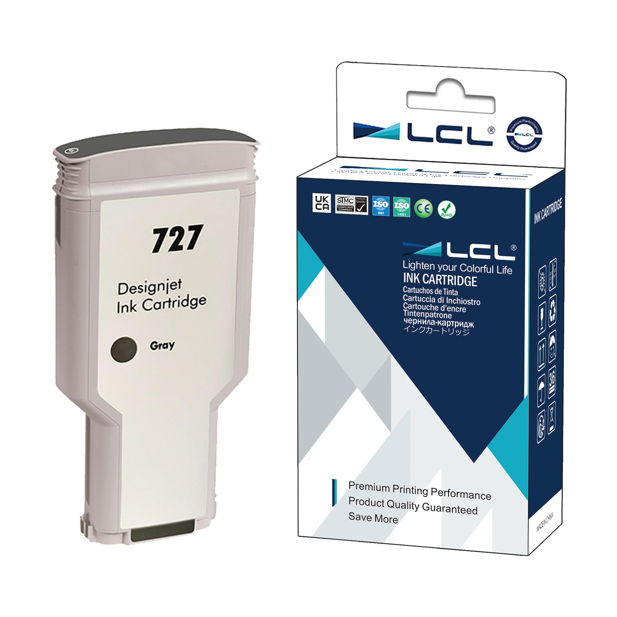 LCL Compatible Ink Cartridge Replacement for HP 727