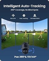 Reolink 4K PT Solar Security Camera Outdoor Wireless 2.4/5GHz WiFi Color Night view 3