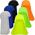 Sintege 6 Pieces Hard Hat Sun Shade Cooling Skull Cap Sun Neck Protector Quick Dry Neck Shade for Women Men