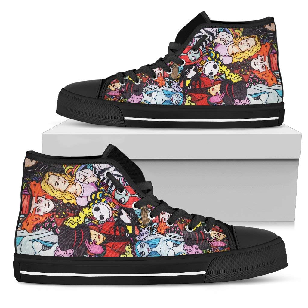 jack skellington high top sneakers