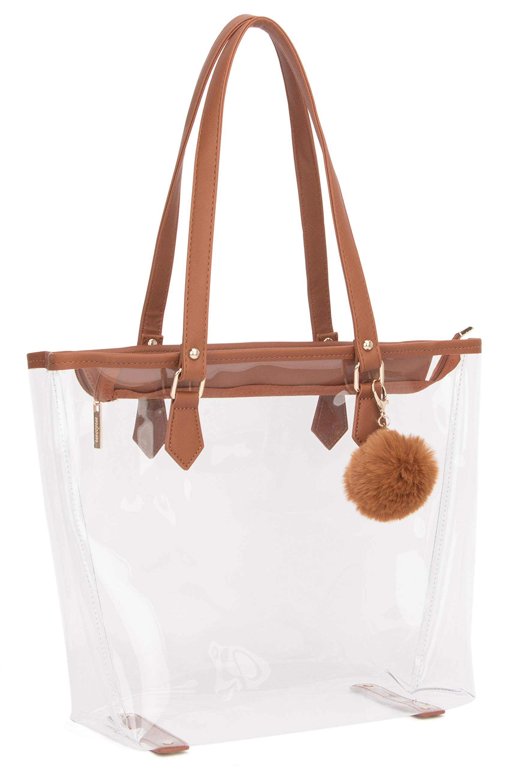 transparent shoulder bag