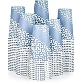 MUCHII 16 oz Paper Coffee Cups, Disposable Paper Cups 210 Count, Disposable Paper Cups for Hot Beverage, Paper Drinking Cups Big for Home use, Office, Restaurant and Events