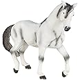 MOJO Andalusian Grey Realistic Equestrian Horse Club Hand Painted Toy Figurine