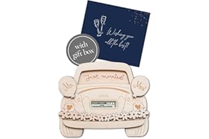 JOLI COON JoliCoon Wedding Money Gifts - Bride and Groom Money Cards Holder