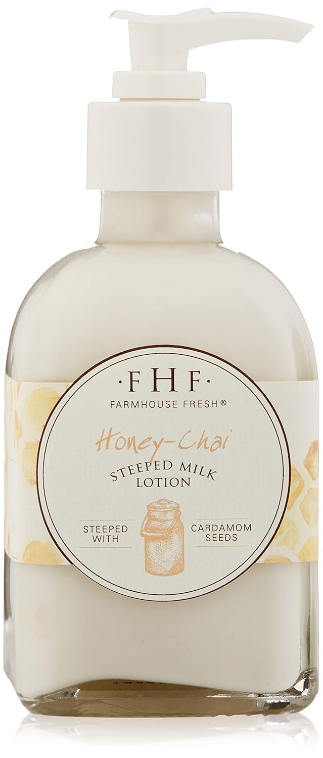 Amazon Com Farmhouse Fresh Honey Chai Steeped Milk Lotion 8 Fl Oz Premium Beauty