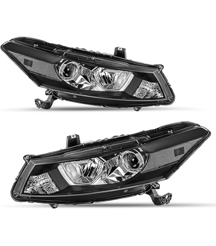 Evan-Fischer Headlight Bracket Set For 2008-2015 Honda Accord Sedan – Left & Right Upper (LED Models) – Direct Replacement