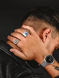 FindChic Customized Signet Photo Rings
