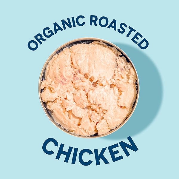 WILD PLANET ORGANIC ROASTED CHICKEN BREAST, SKINLESS AND BONELESS, NO SALT ADDED, 100% CHICKEN BREAST, 5 OUNCE