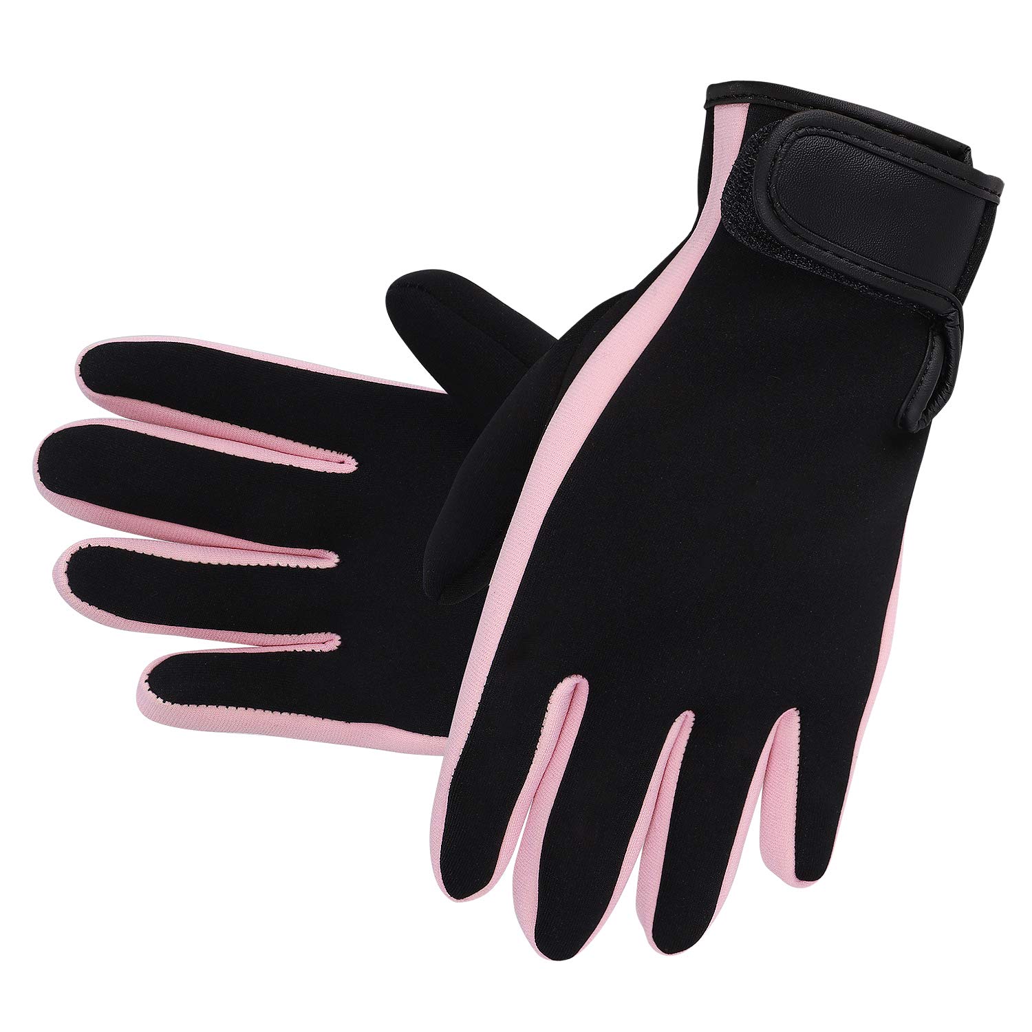 Neoprene Wetsuit Gloves Thermal Diving Gloves Elastic Scuba Gloves 3mm Anti-slip Diving Swimming Gloves for Men Women Diving, Surfing, Kayaking, Snorkeling, Sailing, Canoeing, Water Sports Gloves