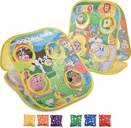 Rabosky Bean Bag Toss Game Toy for Kids 