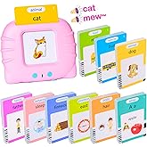 510 Talking Flash Cards for Toddlers 2-4 Years,Pocket Speech for Toddlers,Autism Sensory Toys,Learning Montessori Toys,Speech Therapy Toys for Kids Toddlers
