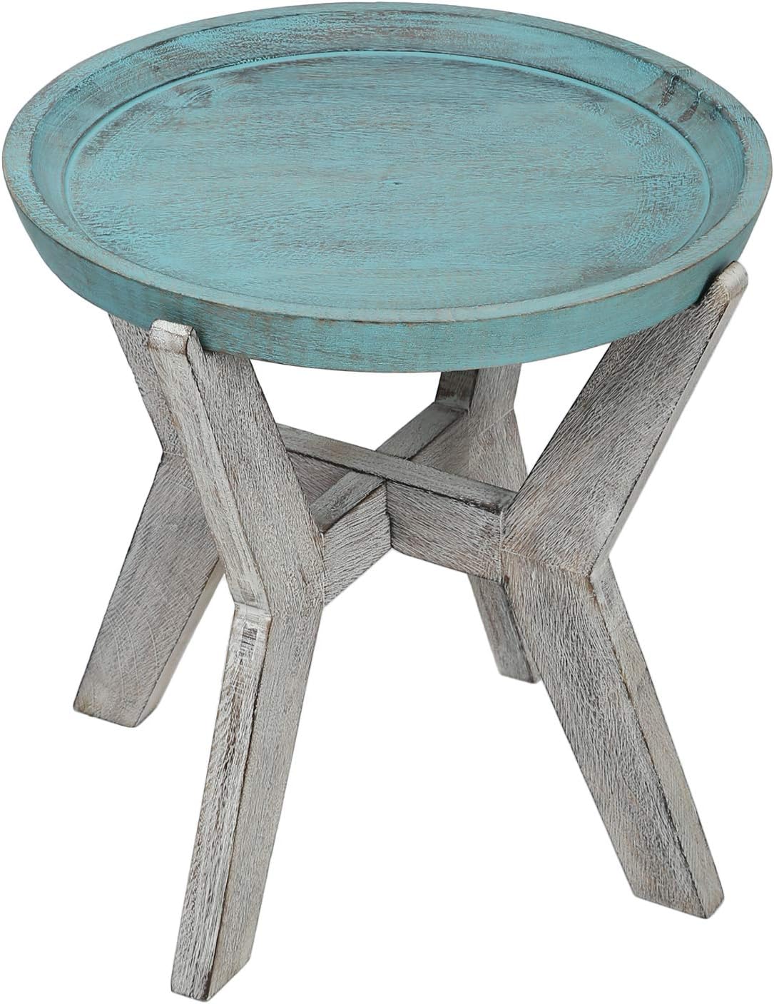 Best round wooden end table