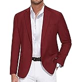 COOFANDY Men's Casual Blazer One Button Sport Coat Slim Fit Lightweight Suit Blazer Jacket