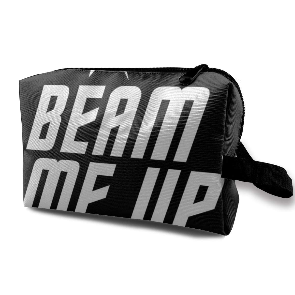 Makeup Bag Cosmetic Pouch Personalised Beam Me Up Scotty Star Trek Multi-Functional Bag Travel Kit