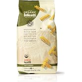 Organic Felicetti Fusilli Pasta Italian Non-GMO 16oz (454g) 2 Pack