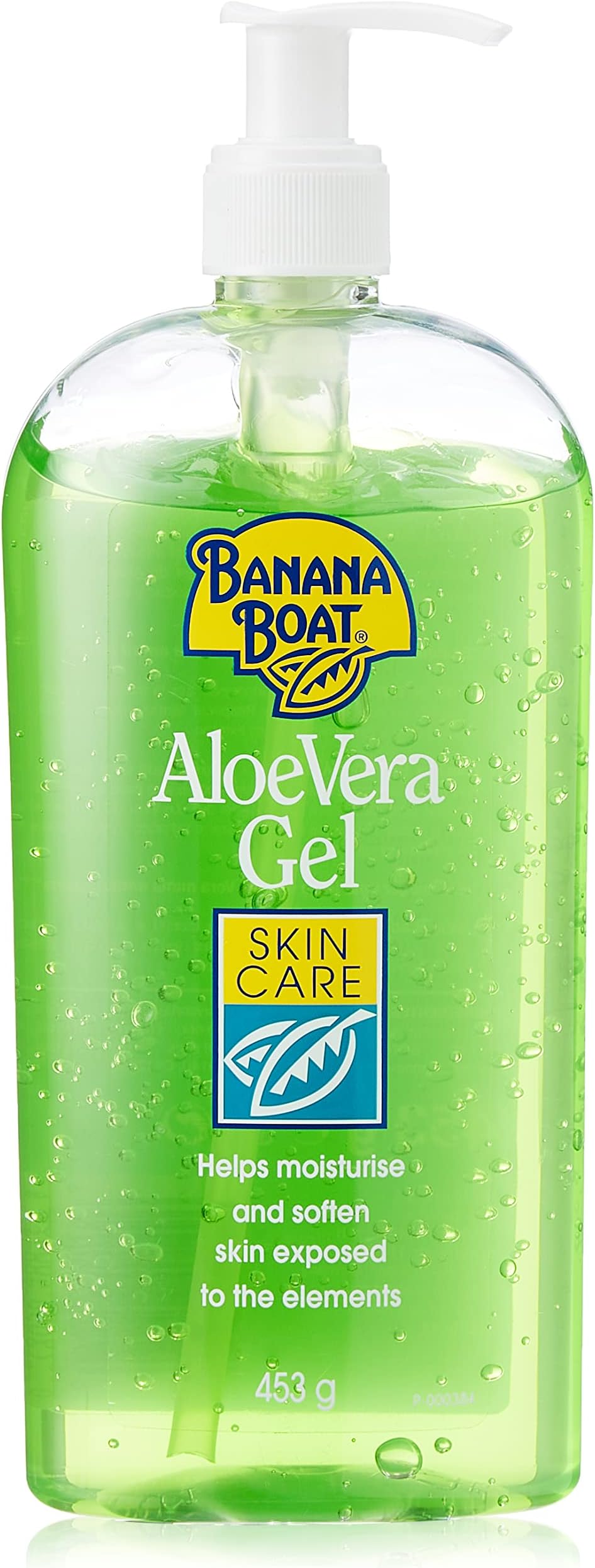 Banana Boat Aloe Vera Skin Care Gel 400ml Large Pump Bottle Soothing Dry Skin