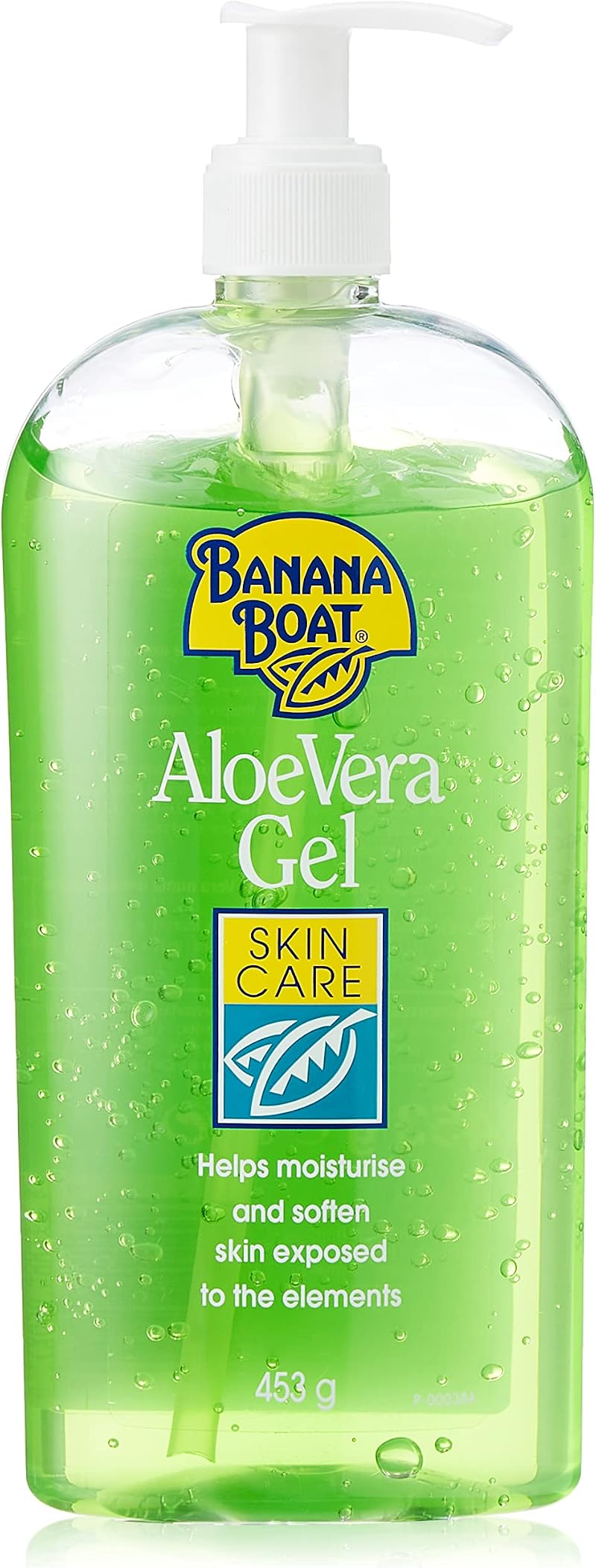 Banana Boat Aloe Vera Skin Care Gel 400ml Large Pump Bottle Soothing Dry Skin