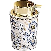 ACMLIFE Foaming Hand Soap Dispenser, Ceramic Refillable Soap Dispenser for Bathroom, 8.8 oz