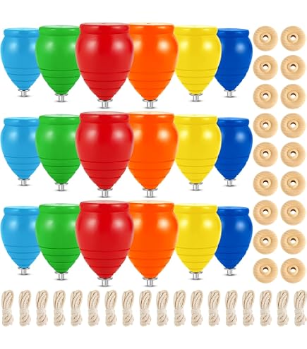 Trompos de madera pintados a mano, juguet educativos de madera, juguet para jardín de infancia, trompos tándar - China Juguete de madera y juguet infantil precio