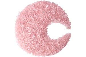 ZHIYUXI 1 lb Rose Quartz Crystal Chips Bulk Fish Tank Decorations Aquarium Rocks Gravel Vase Filler Stones Crystals for Candle Making Witch Kit Gravel for Plants Quartz Sand Terrarium Supplies